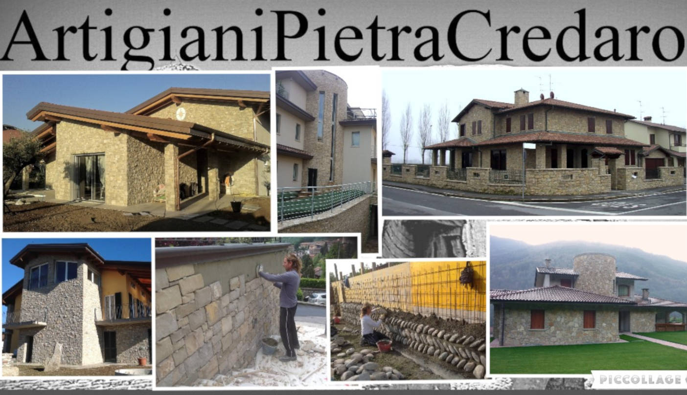 Artigiani Pietra Credaro - Realizzazione rivestimenti Ville ed abitazioni in Pietra di Credaro e Pietra Naturale