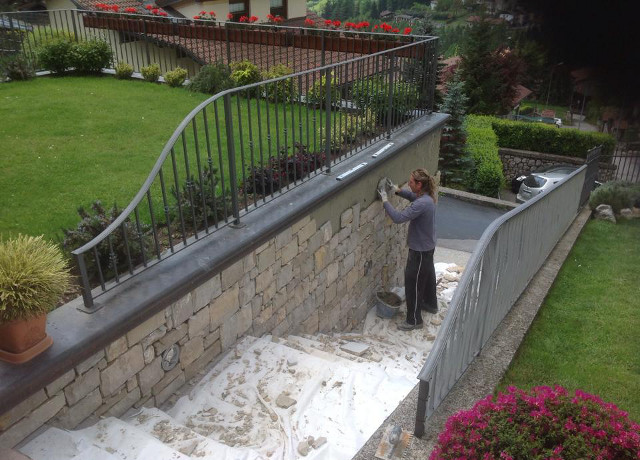 Lavori Pietra di Credaro Artigiani Pietra Credaro - Bolognini in Pietra di Credaro